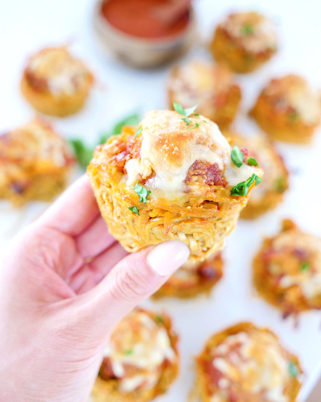 Edamame Spaghetti and Soy-Based Meatball Cups2