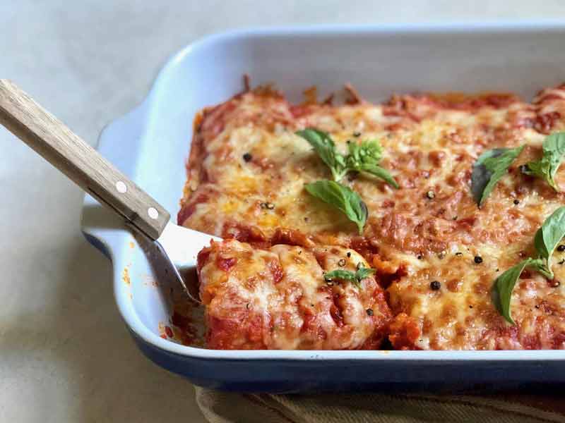 Oven-Baked Tofu Parmesan