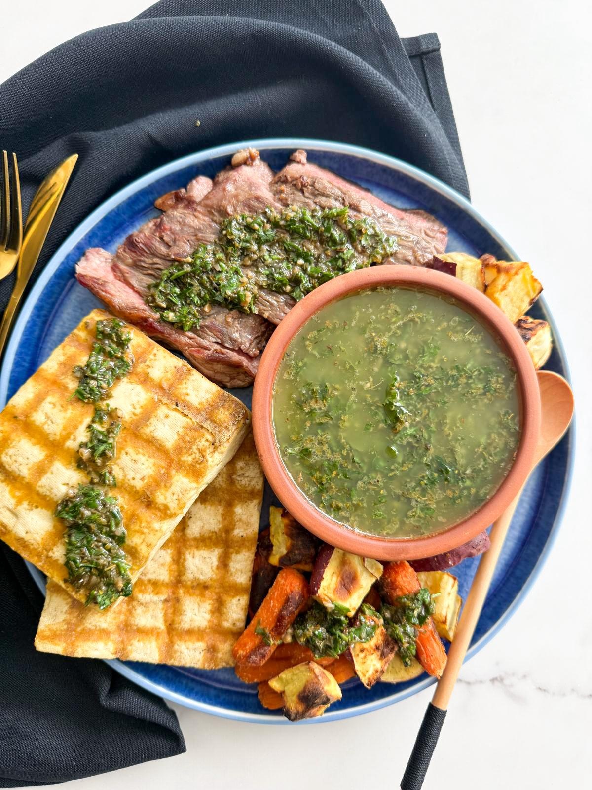 ArgentineStyleChimichurriAndGrilledTofu