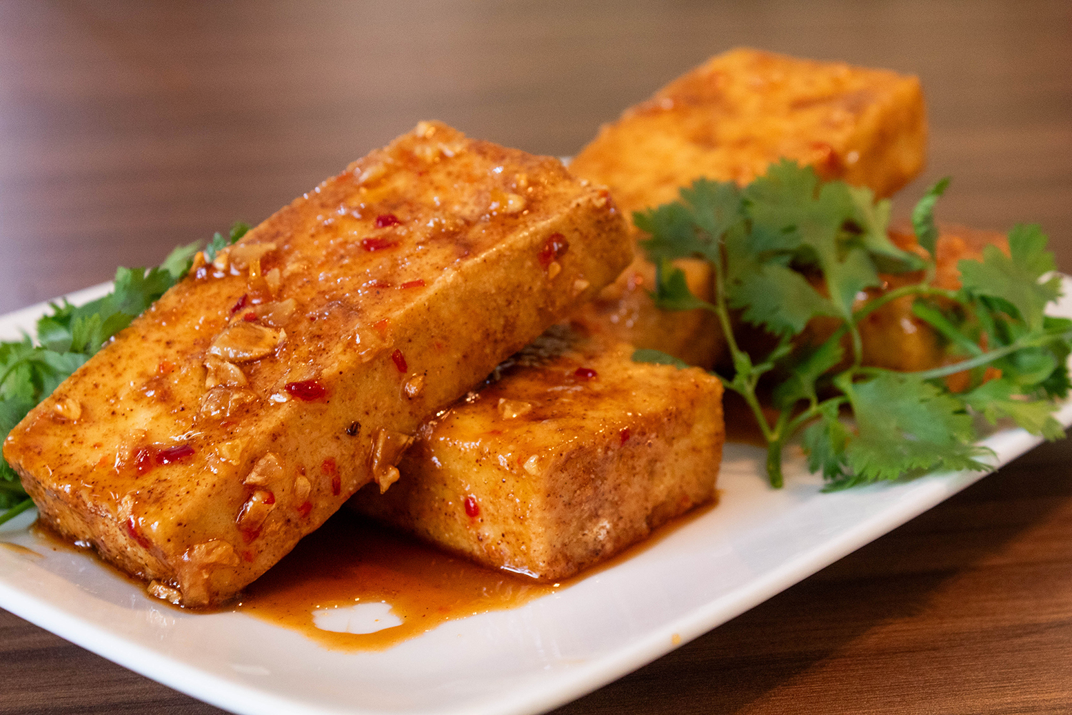 Vietnamese Inspired Honey Garlic Tofu_resized