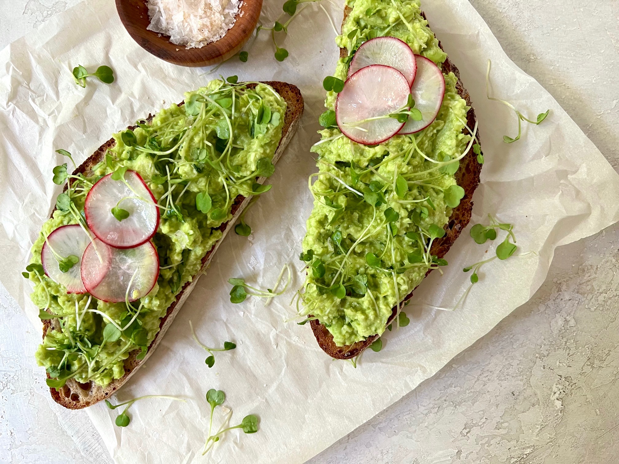 Edamame Toast 2